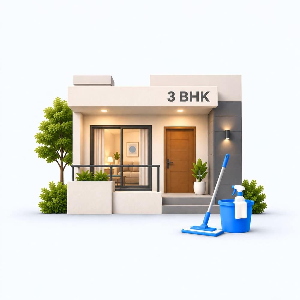 3 Bhk Deep Cleaning in Aligarh