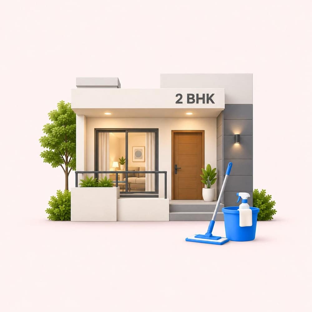 2 Bhk Deep Cleaning in Aligarh