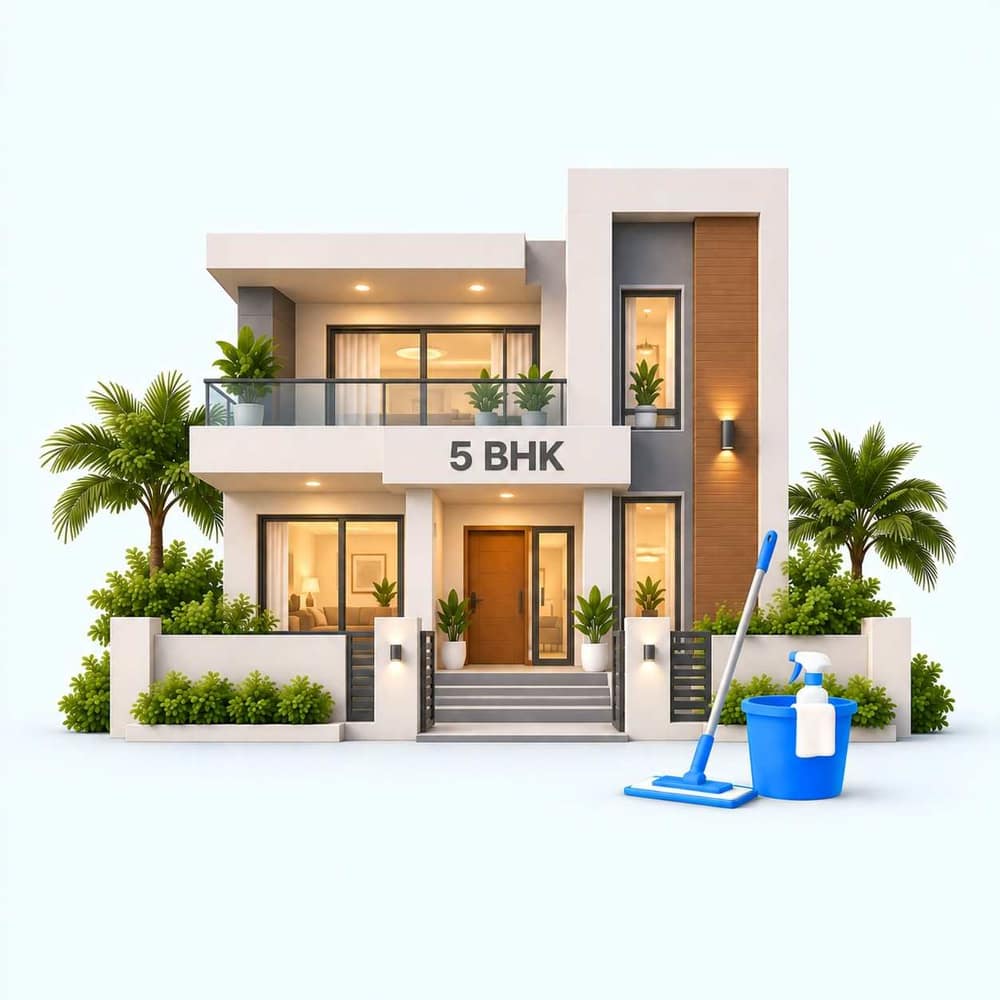 5 Bhk Normal Cleaning in Aligarh