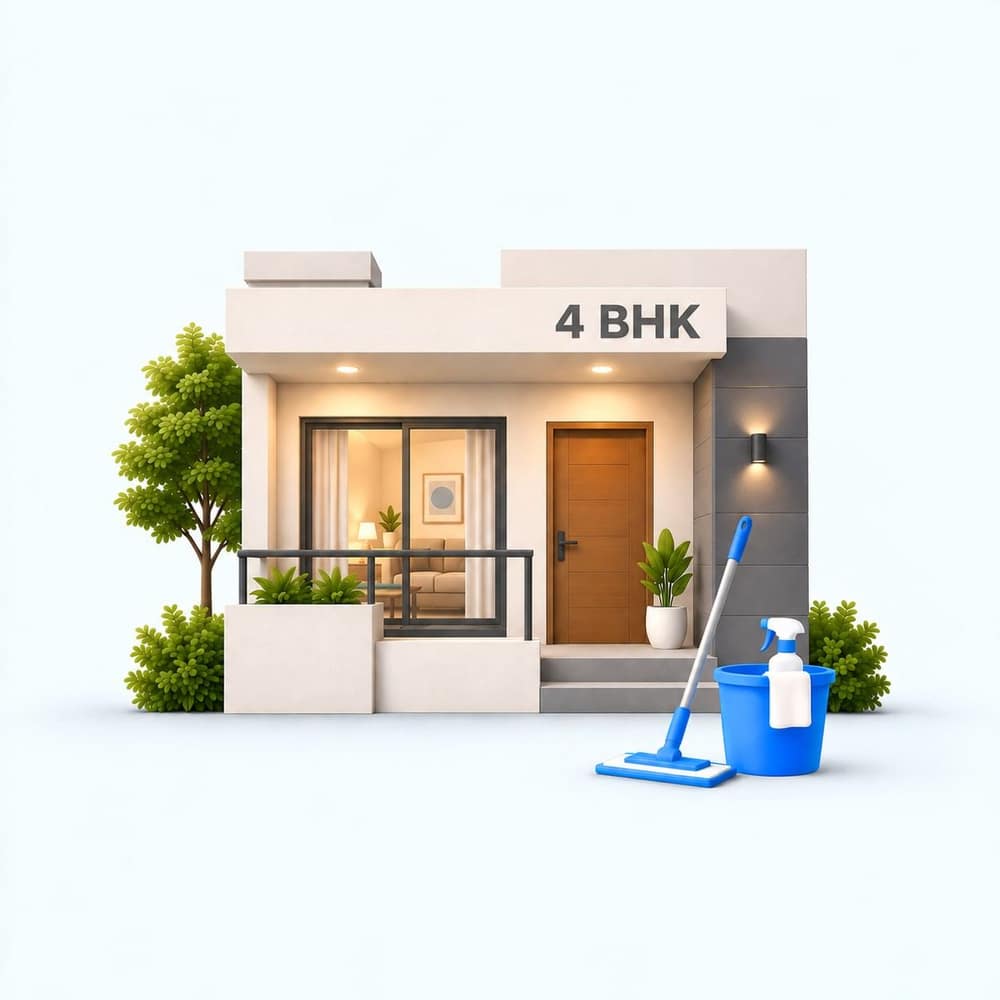 4 Bhk Normal Cleaning in Aligarh